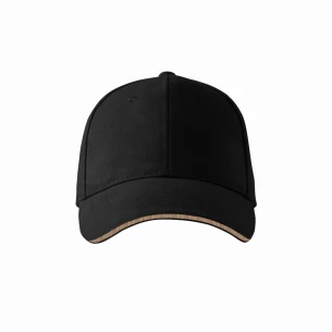 Sendvičová čiapka - čierna