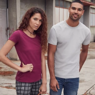 Tričko Ringspun Premium - zelené