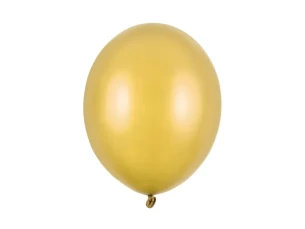 Metalizovaný balón 30 cm - zlatý