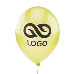 Metalizovaný balón 30 cm - zlatý