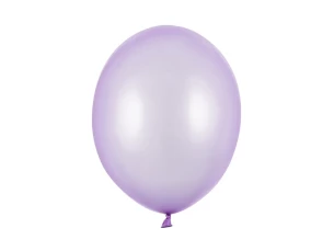 Metalizovaný balón 30 cm - svetlo fialový