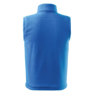 Unisex fleecová vesta - svetlomodrá