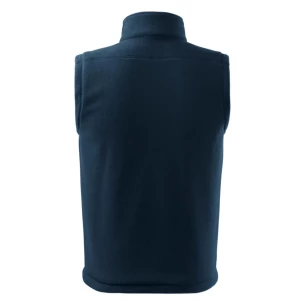 Unisex fleecová vesta - tmavomodrá