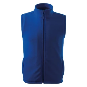Unisex fleecová vesta - tmavomodrá