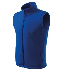 Unisex fleecová vesta - tmavomodrá