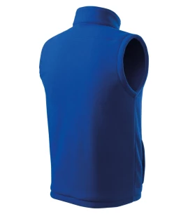 Unisex fleecová vesta - tmavomodrá