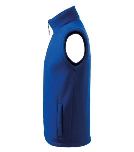 Unisex fleecová vesta - tmavomodrá