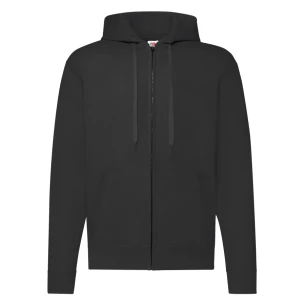 FOTL Mikina s kapucňou na zips - čierna