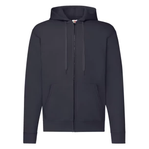 FOTL Mikina s kapucňou na zips - tmavomodrá