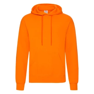 Mikina s kapucňou FOTL - oranžová