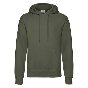 Mikina s kapucňou FOTL - olivová