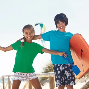 Detské tričko FOTL ValueWeight - sivé