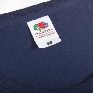 Dámske tričko FOTL Lady-Fit ValueWeight - svetloružové