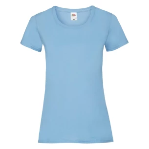 Tričko FOTL Lady-Fit ValueWeight - modré