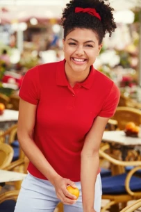 Dámska polokošeľa 65-35 - modrá