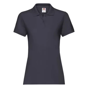 Dámska polokošeľa Fruit Of The Loom Premium - Dark Navy Blue
