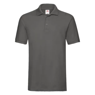 Polokošeľa Fruit Of The Loom Premium - Graphite