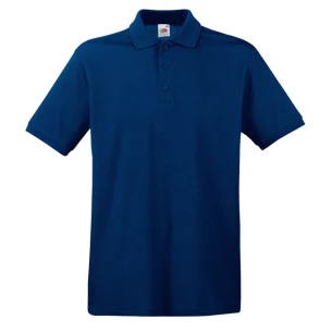 Polokošeľa Fruit Of The Loom Premium - tmavomodrá