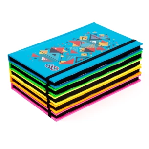 Zápisník Neon A5 - žiarivo zelený