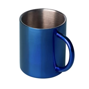 Hrnček Hugo Steel - modrý
