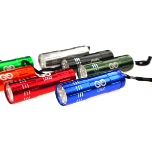 LED baterka - čierna