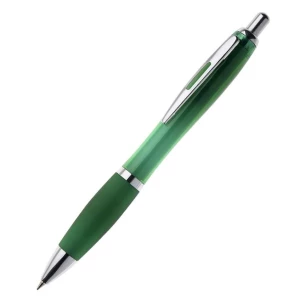 Dúhové guľôčkové pero - zelené