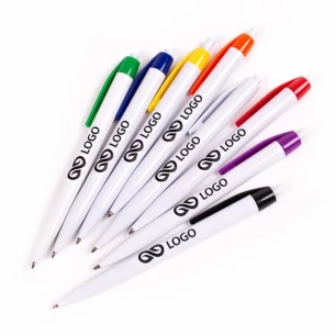 Guľôčkové pero Netto - biele